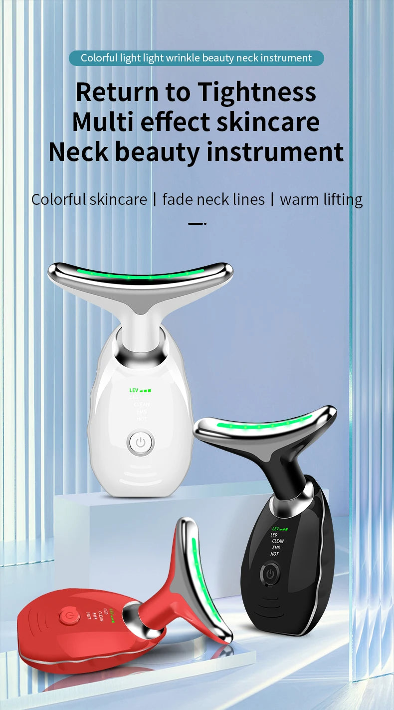 Neck & Face Beauty Massager – Skin Tightening & Lifting Tool