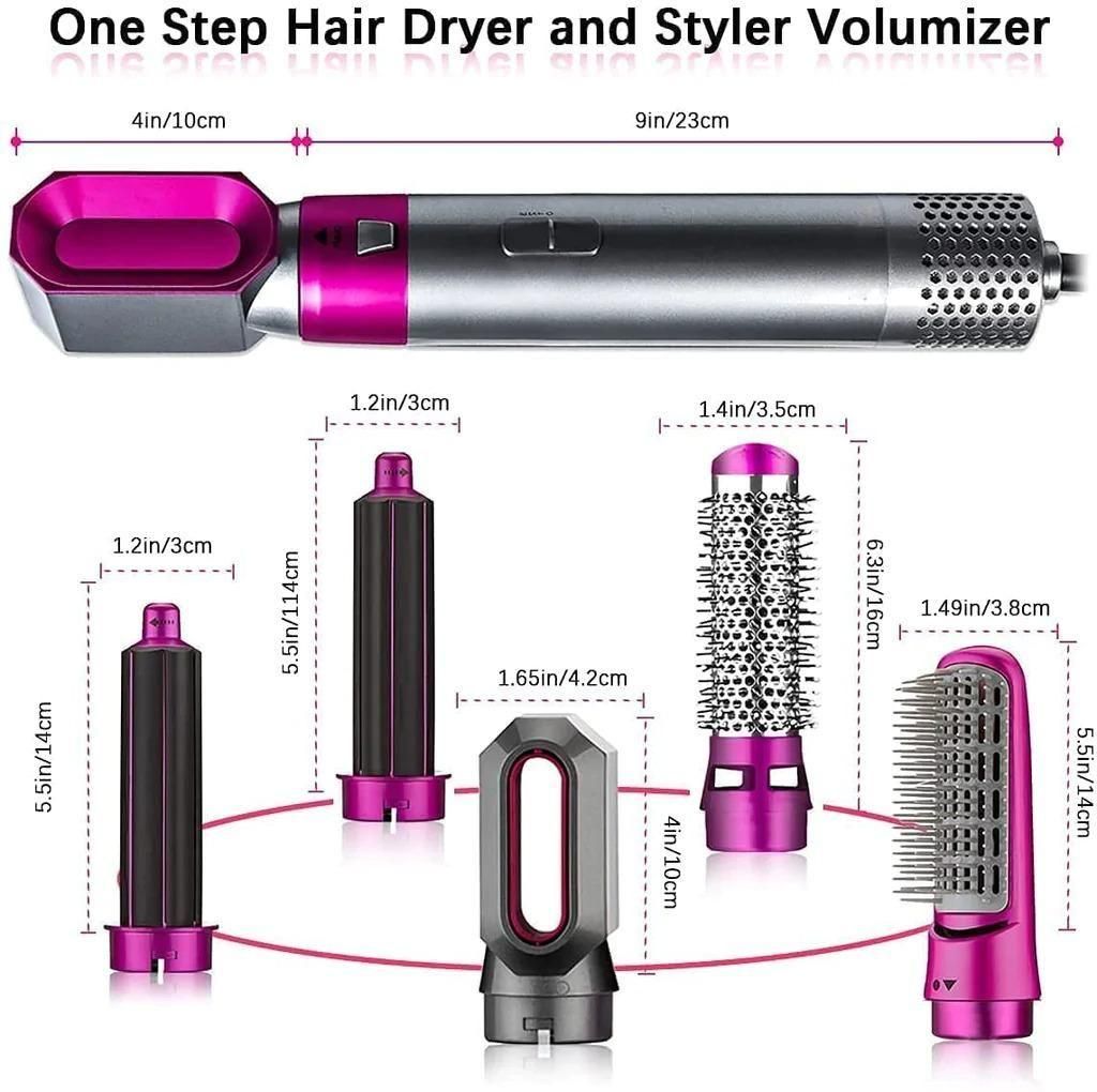 KUKUMO 5 in 1 Multifunctional Hair Dryer Styling Tool