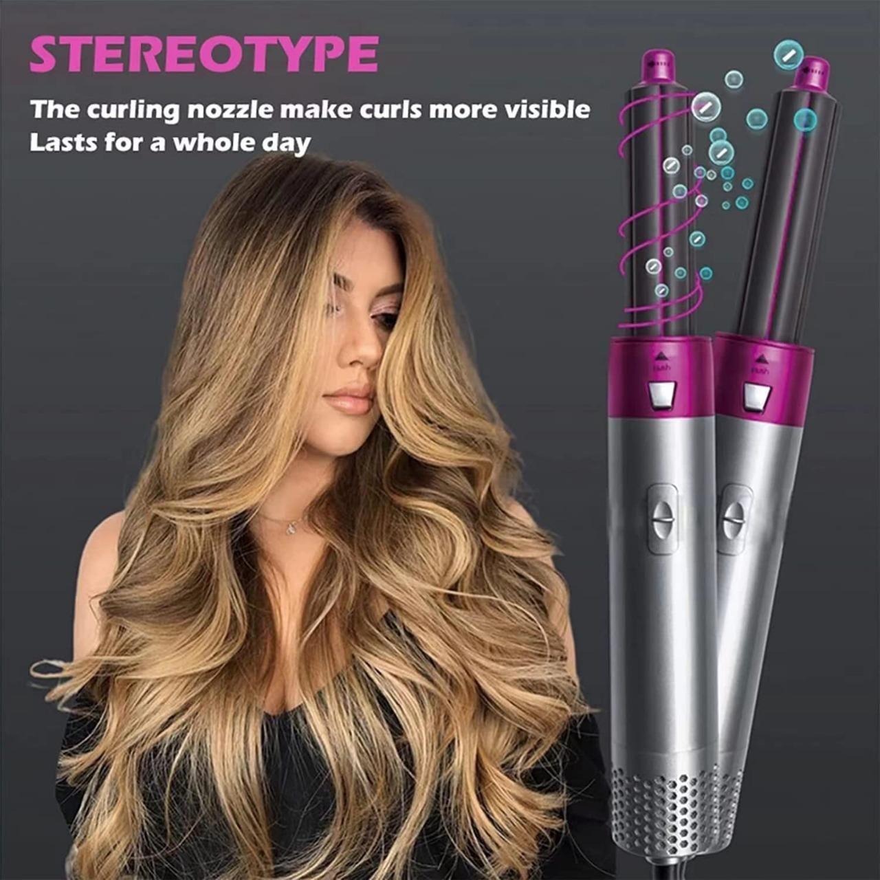 KUKUMO 5 in 1 Multifunctional Hair Dryer Styling Tool