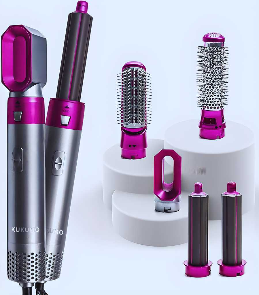 KUKUMO 5 in 1 Multifunctional Hair Dryer Styling Tool