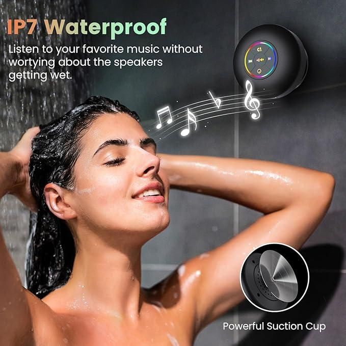 SonicGrip Pro™ suction Bluetooth speaker