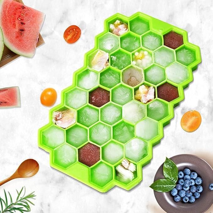 Honeycomb Silicone Ice Tray 37 Grids (pack of 2)