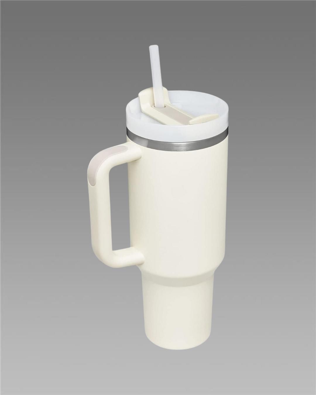 40oz Tumbler w/ Handle, Vacuum Insulated, Stainless Steel Water Cup