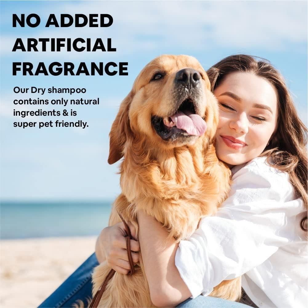 Flazia Dog Natural Waterless Shampoo 100 ml (Pack of 1)