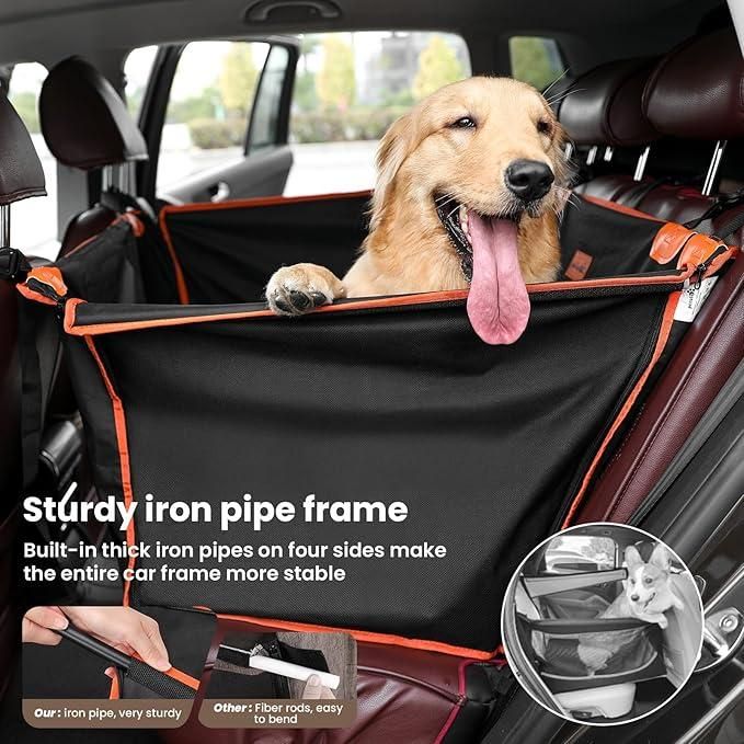 Yuntec Dog Car Seat Cover