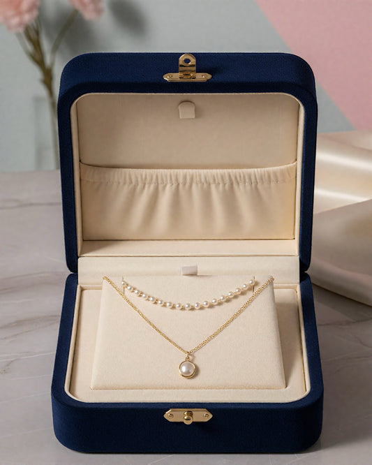 Eternal Pearl Glow Necklace 🤍