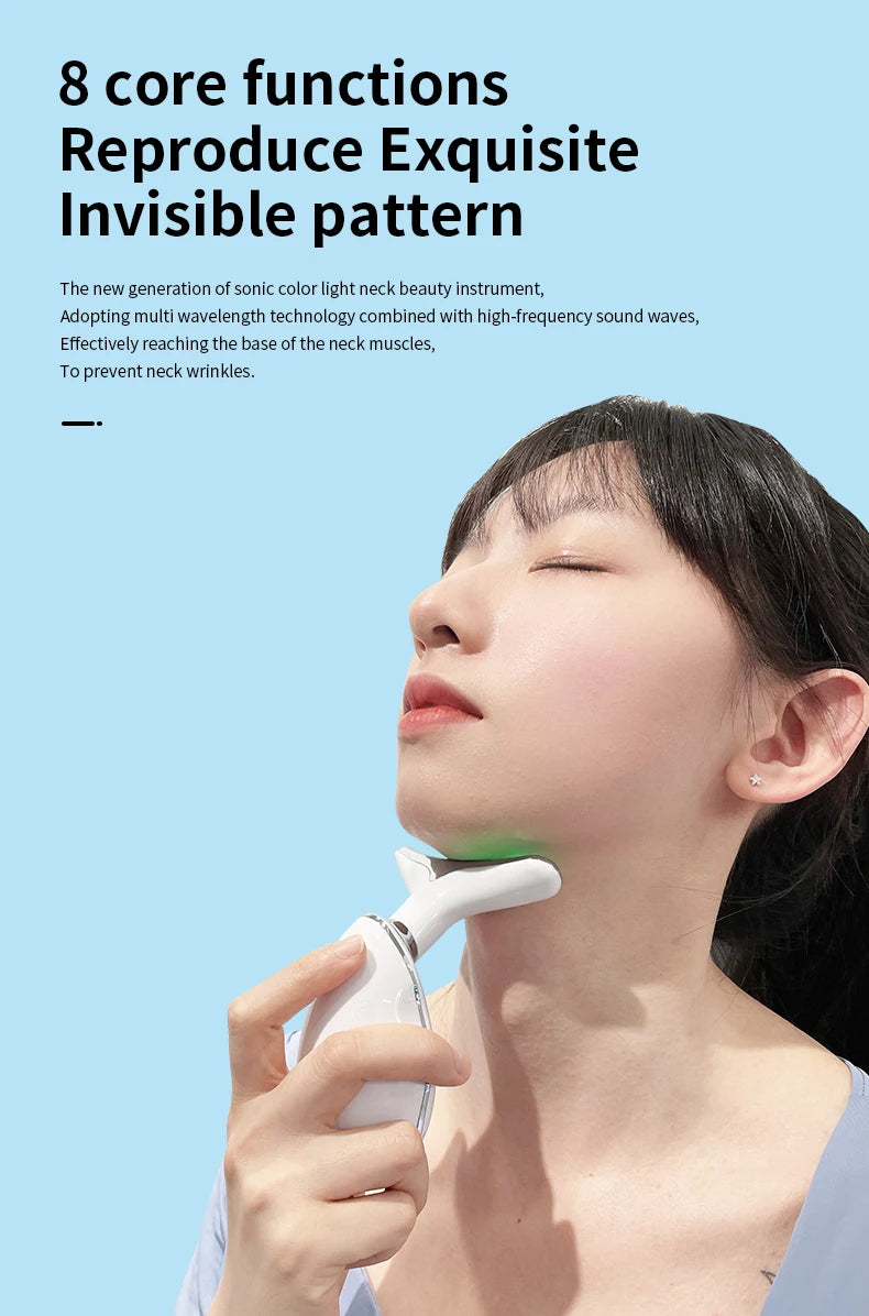 Neck & Face Beauty Massager – Skin Tightening & Lifting Tool