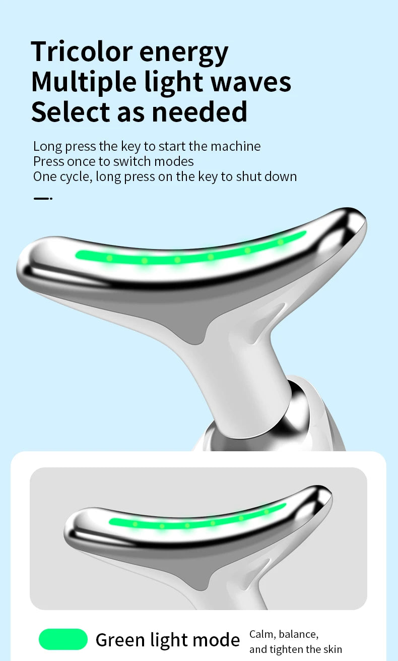 Neck & Face Beauty Massager – Skin Tightening & Lifting Tool