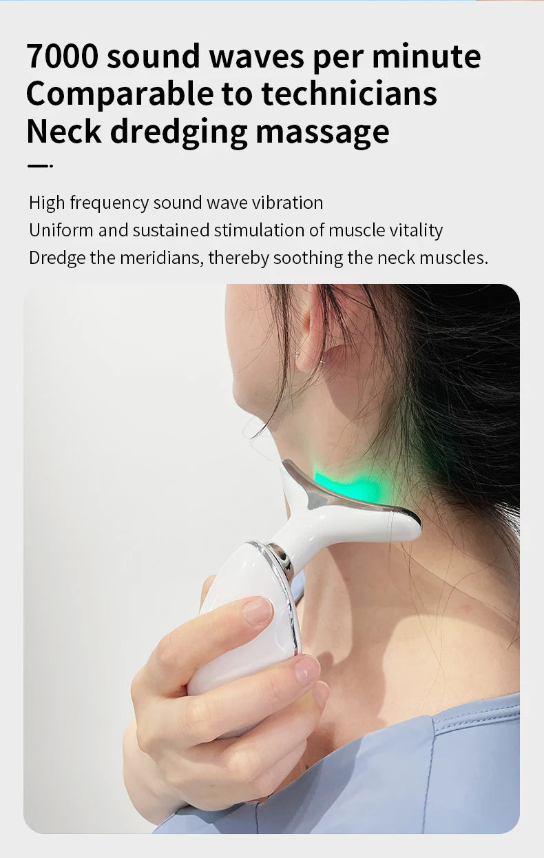 Neck & Face Beauty Massager – Skin Tightening & Lifting Tool