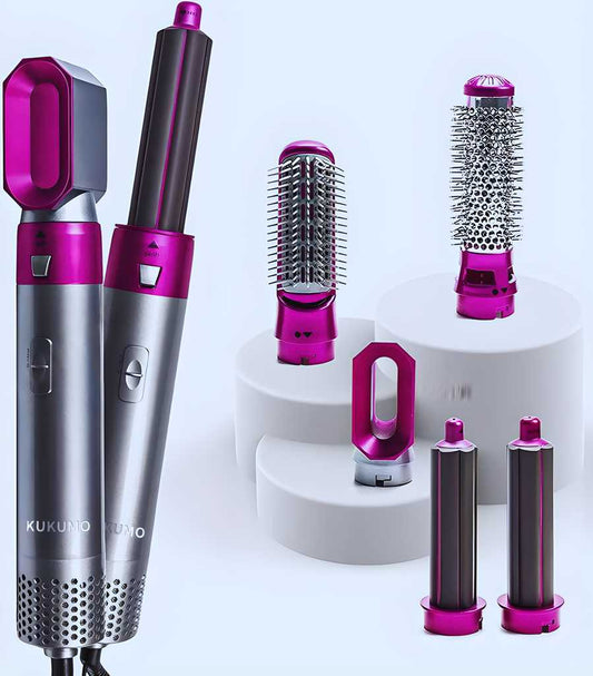 KUKUMO 5 in 1 Multifunctional Hair Dryer Styling Tool