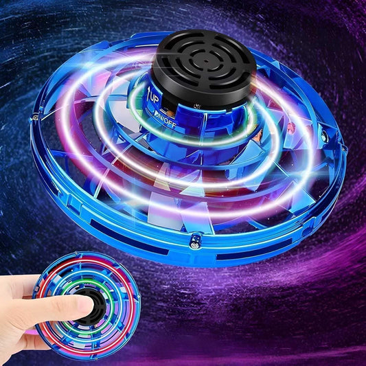 FlyOrb™ flying spinner Toy with USB Charge | Colorful RGB lights