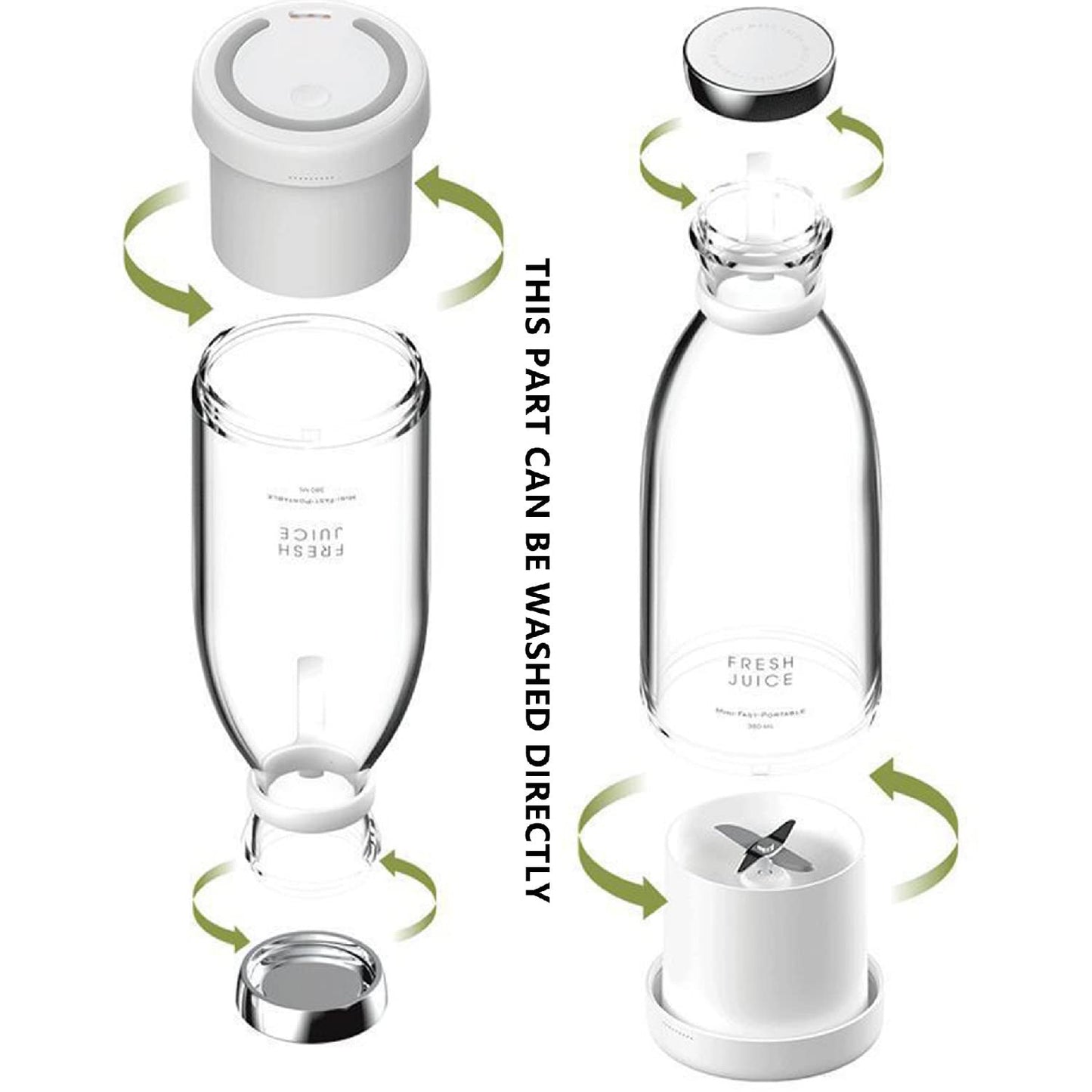 Electric Portable Mini Juicer  Bottle