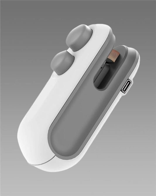 Portable Mini Sealing Machine 2 in 1 USB Rechargeable Magnetic