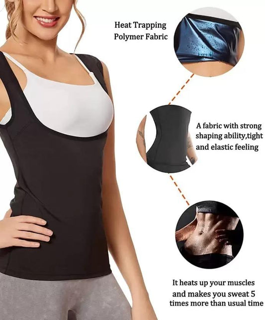 LEOPAX Polymer Body Shapper Vest for Women Workout Sauna
