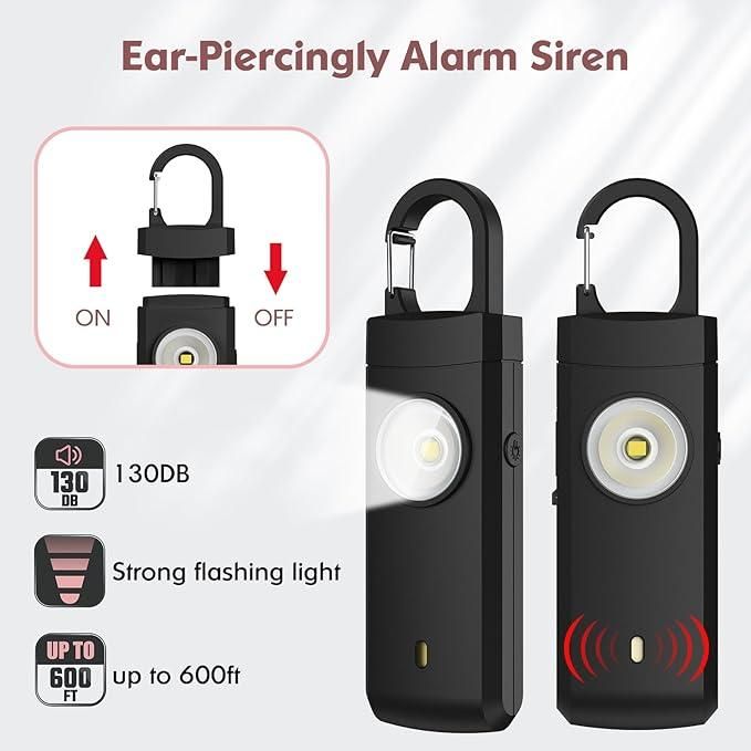 ANKOSHUN Rechargeable Personal Alarm for Women