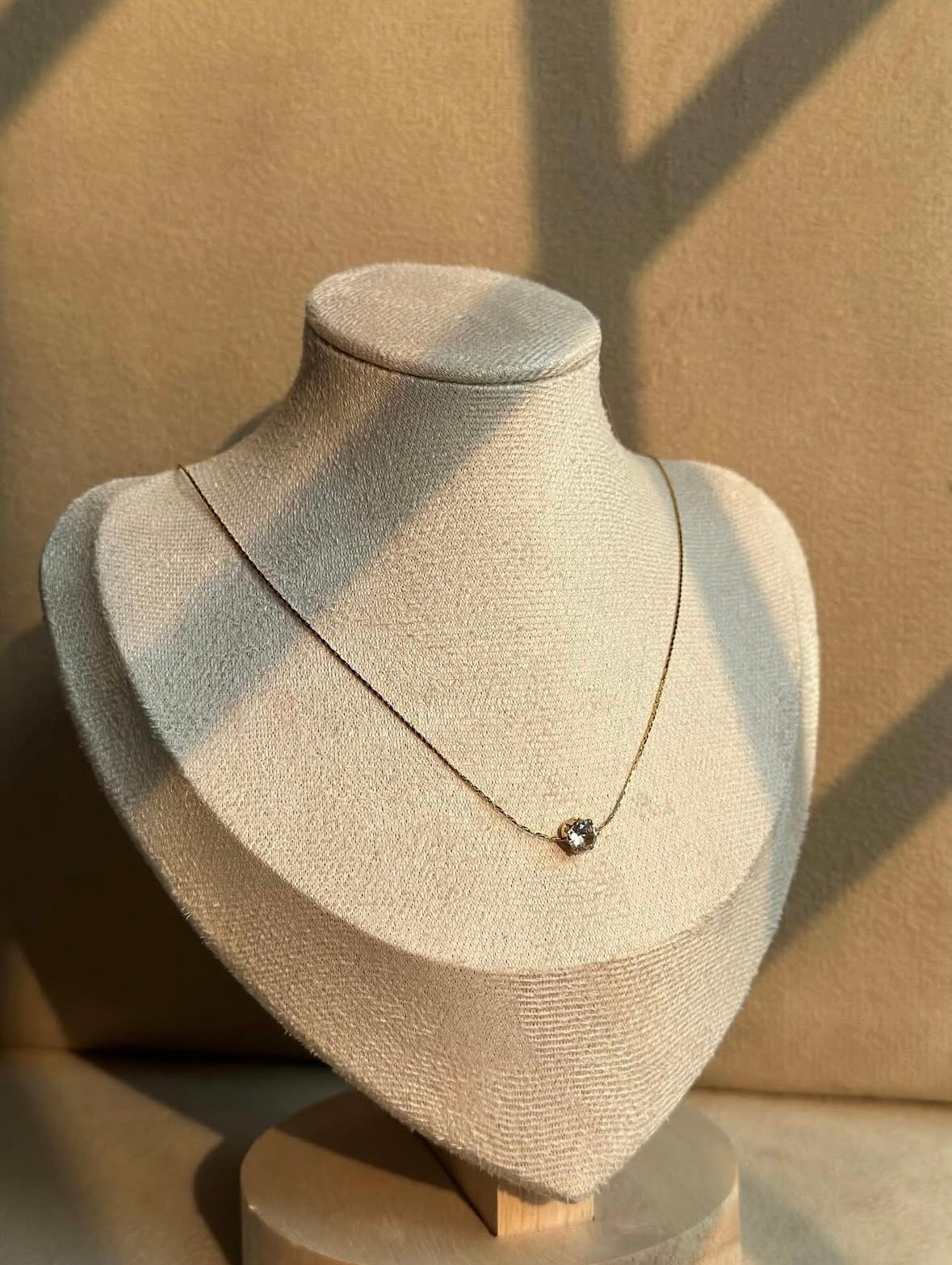 Solitaire Pendant Necklace