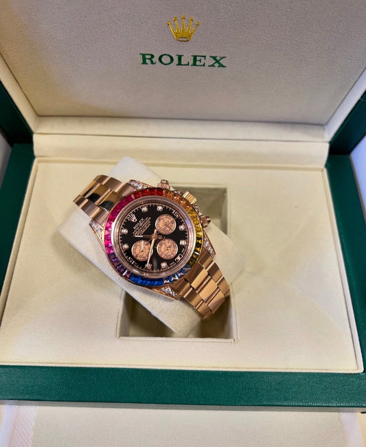 Rolex Rainbow Daytona Watch