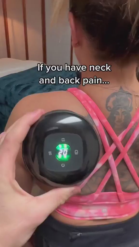 Electric Cupping Therapy Smart Red Light Heating Scraping Massager
